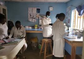 Inside the laboratory, Aso Pada PHC, New Karu, Nassarawa LGA.jpg 