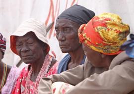 Trachoma causes blindness in poor rural communities.