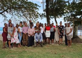 Group photo of Technical Working Group and WHO Experts who facilitated the introduction of PEN in Seychelles