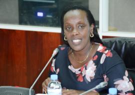 Dr Diane Gashumba, Minister of Health 