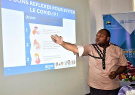 Formation des sensibilisateurs communautaires par l'OMS Comores