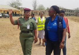 Dr Onyibe (right) leading other personnel on contact tracing.jpg ( Dr Onyibe (right) leading other personnel on contact tracing.jpg (
