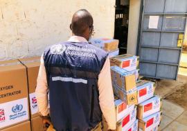 Supplies delivered to facilitities