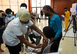 Vaccination campaing Cabo Verde