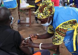 Vaccination campaigns against yellow fever in three Counties ofCentral Equatoria State