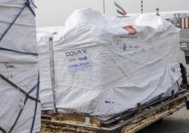 Ghana COVAX Facility on arrival