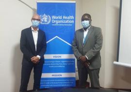 HE Ambassador Holm and Dr Francis Kasolo HE Ambassador Holm and Dr Francis Kasolo