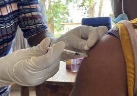 Second dose Ebola vaccination underway in Sierra Leone Second dose Ebola vaccination underway in Sierra Leone