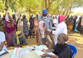 Les Personnes Déplacées Internes vaccinées contre la COVID-19 au Mali 
