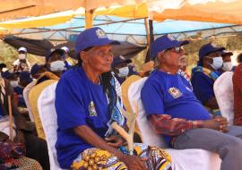 Cross-section of participants during the commemorations