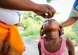Plus de 80 millions de doses de vaccin contre la polio seront administrées à des enfants d’Afrique australe ciblés par des campagnes de vaccination de masse