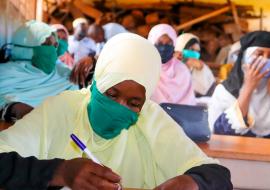 Health workers' training on COVID-19 care and treatment in Zanzibar