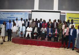 A public lecture held with South Sudan’s Physicians Association 