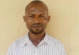 Mr Ede John Chimobi, a TB survivior