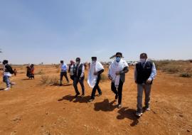 A JOINT GOVERNMENT OF ETHIOPIA AND UNITED NATIONS ETHIOPIA HIGH LEVEL MISSION VISITS DROUGHT AFFECTED COMMUNITIES IN SOMALI AND OROMIA REGIONS