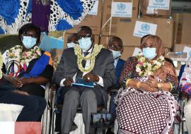 Cérémonie de remise d'un lot de matériels et équipements médicaux aux structures de santé de Anjouan et Mohéli