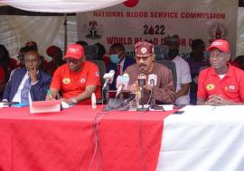 From L-R , Mr Tayo Hamzat, The minister Dr Mamora, and DG NBSC Dr Omale