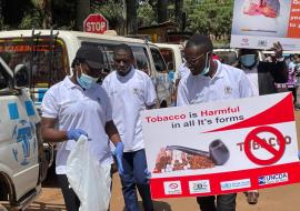 Awareness raising among Communities in Uganda on the negative impact of Tobacco