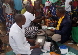 Vaccinators at Ruggar Budo 