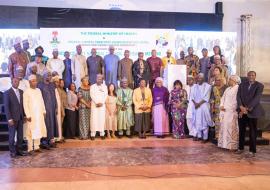 Group photo of dignitaries after the opening ceremony of the 63rd Regular NCH