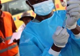 La RDC intensifie la vaccination contre la COVID-19 auprès des personnes hautement prioritaires, avec le soutien de l'ONU - .JPG