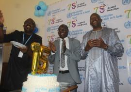 75 ieme anniversaire de l'OMS au Tchad