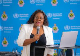 Dr Debra Machando, WHO Zimbabwe Mental Health Technical Officer 
