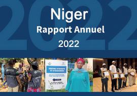 Rapport d'activités 2022 de l'OMS Niger : principaux résultats de l’OMS atteints en étroite collaboration avec le Gouvernement, les partenaires et d'autres acteurs.