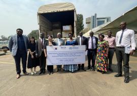 WHO and KOICA handed over medical equipment to improve service delivery in the Busoga sub-region of Uganda