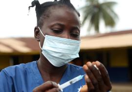 Integrating COVID-19 vaccines into routine immunization in Liberia 
