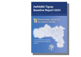 HeRAMS Tigray Baseline Report 2023: Operational status of the health system