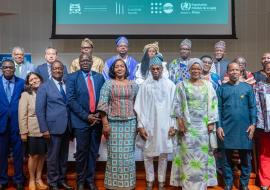 Official ceremony for the celebration of the 3 years of the global movement to eliminate cervical cancer - Benin, Cotonou - November 17, 2023