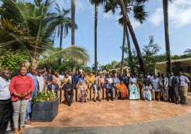 Participants of the four-day capacity-building workshop on integrated polio surveillance