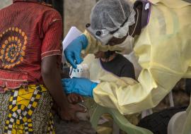 Preventive Ebola vaccination safeguards health workers in Democratic Republic of the Congo 