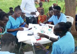 WHO’s mobile medical teams reaching the most isolated communities