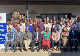 Participants at the launch of the AVoHC SURGE Training
