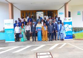 Photo de famille avec le Programme national de santé mentale (PNSM)