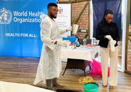 Strengthening Polio Surveillance in Namibia Strengthening Polio Surveillance in Namibia
