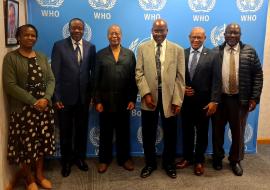 Dignitaries at the polio NCC meeting Dignitaries at the polio NCC meeting
