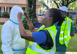 Uganda hosts successful regional training on rapid outbreak response using innovative infectious disease treatment module 
