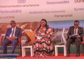 Dr Leatitia Ouedraogo a représenté l'OMS à ce panel. Dr Leatitia Ouedraogo a représenté l'OMS à ce panel.