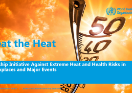 Tanzania set to implement WHO’s “Beat the Heat” Initiative to Safeguard Health from Extreme Heat and Environmental Hazards