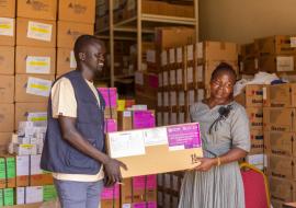 WHO hands over supplies to Al Sabbah Children Hospital