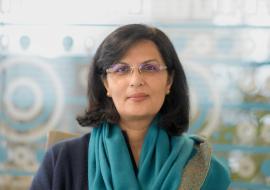 Dre Sania Nishtar, Directrice exécutive de Gavi, l'Alliance du Vaccin, en visite officielle à Kinshasa, en République démocratique du Congo. Crédit photo : Gavi