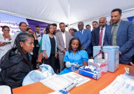Ethiopia Takes a Major Step to Prevent Mother-to-Child Transmission of Hepatitis B Virus with Birth Dose Vaccine Introduction