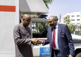 Le Dr Abdourahmane Diallo de l'OMS Afrique en mission au Sénégal pour renforcer la coopération sanitaire
