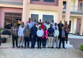 Group photo from training with Tanzania's IDSR Technical Working Group