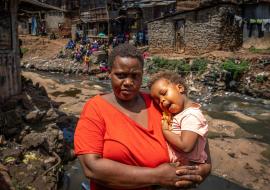 Catherine Kemuto from Gatwekera in Kibera sub-county, Nairobi County