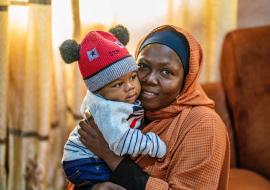 Sherift Omoniyi: malaria vaccination champion in Nigeria