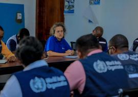 Ebola en RDC et en Ouganda : la Dre Anne Ancia, représentante par intérim de l’OMS RDC, fait le point au Palais des Nations